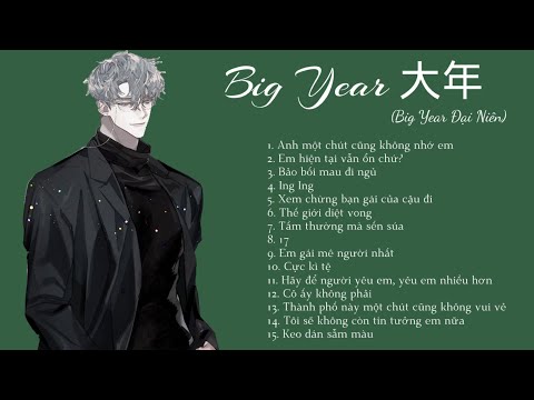 [Tổng hợp] List nhạc BigYear Đại Niên || Part 1 - BigYear 大年