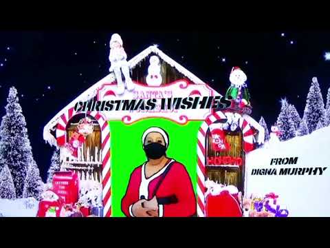 Digna Murphy, wishes everyone a "MERRY CHRISTMAS"!