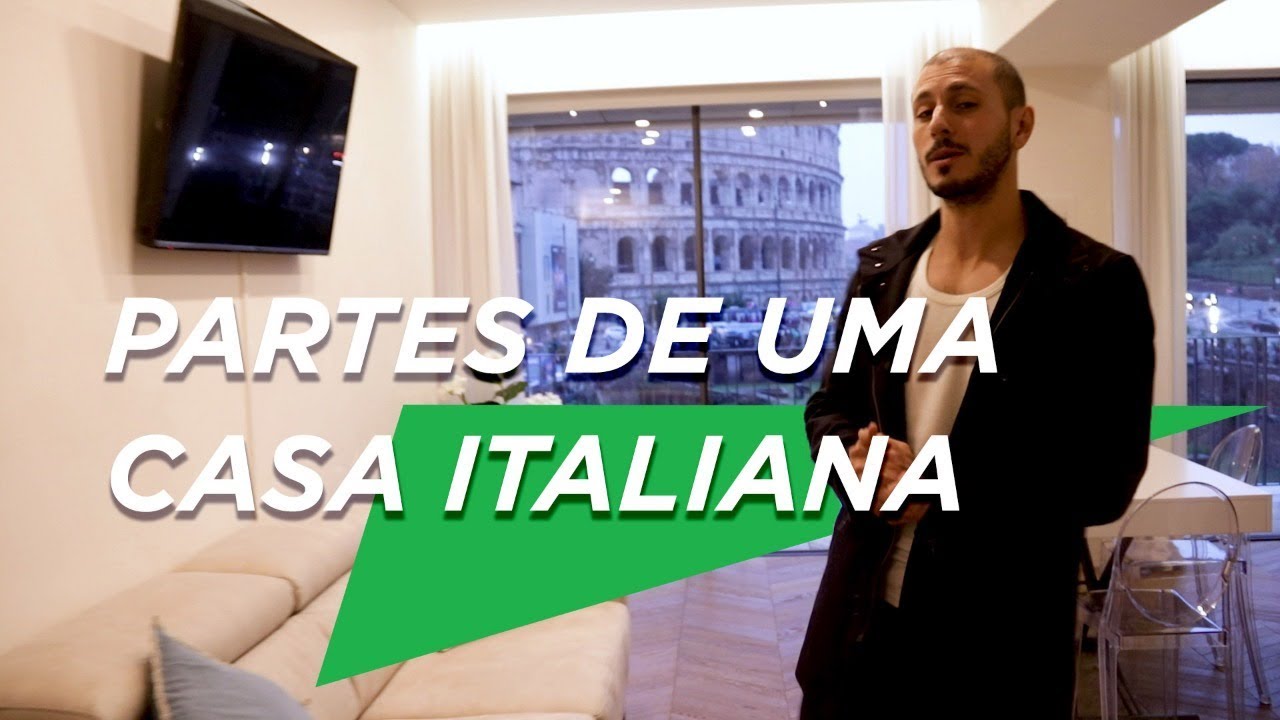 Aprender italiano com... partes de uma Casa Italiana