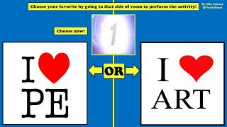Would You Rather 5 Roblox Fitness PE Distance Learning