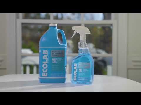Ecolab Pro Glass & Multi Surface Cleaner Product Video