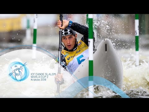2018 ICF Canoe Slalom World Cup 2 Krakow / Finals – C1m, K1w