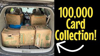I Picked Up A 100,000-Card Collection Of Sports Cards! What Next?