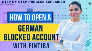 How To Open A German Blocked Account With Fintiba ? | What is German Blocked Account ?