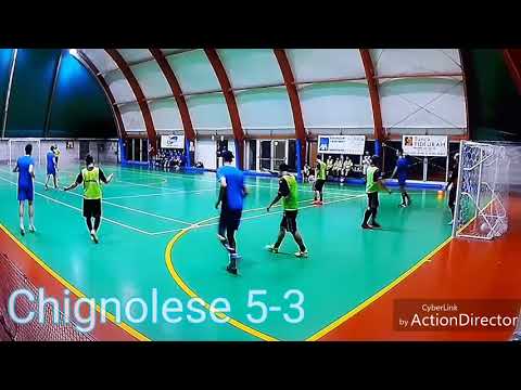 Amichevole Chignolese C5- Faggi di eva 14-7 tutti i gol
