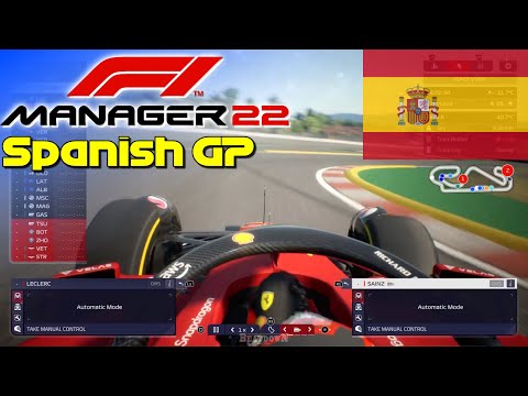 F1 Manager 2022 - Let's Make Ferrari World Champions #6: Spain