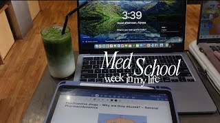 med school study vlog | INSANE productive and busy week at uni, pilates, sleepover, D-7 to OSCE EXAM