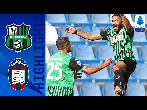 Sassuolo 4-1 Crotone | Sassuolo Go Top After Caputo Brace Claims 3 Points! | Serie A TIM