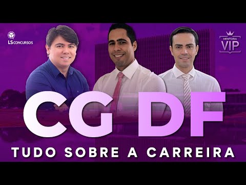 Mentoria VIP CGDF - Tudo sobre a carreira
