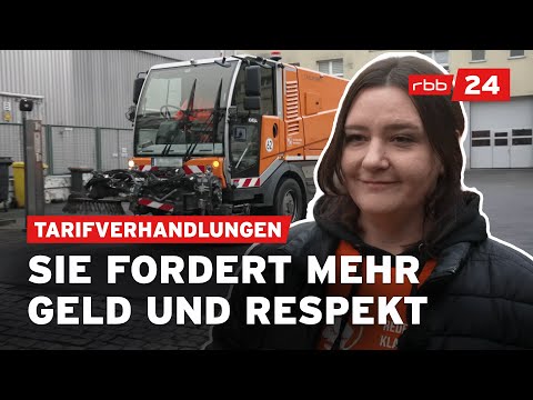 BSR-Mitarbeiterin berichtet vom Joballtag