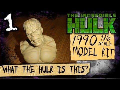 HULK MODEL KIT (1990 1/6 SCALE) - Pt.1 - THE PIECES