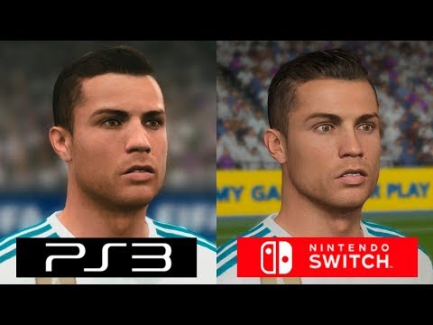 Fifa 18 | Switch VS PS3 | GRAPHICS COMPARISON | Comparativa