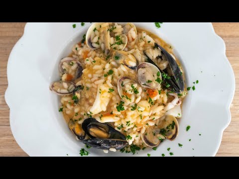 Risotto alla pescatora perfetto – ricetta facile e delicata