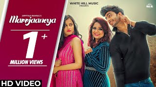 Marrjaaneya (Full Song) | Arpitaa Bansal | New Song 2020 | White Hill Music video