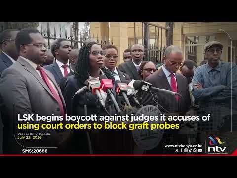 LSK begins boycott against judges it accuses of using court orders to block graft probes
