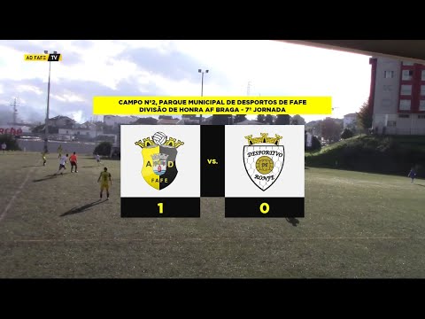 AD Fafe "B": Momentos da Jornada - AD Fafe "B" 1 - 0 Desp. Ronfe