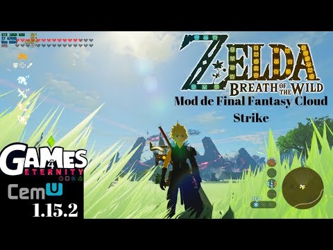 Cemu 1.15.2 Zelda breath of the wild  | Mod Final Fantasy 7 Cloud | facil y rapido