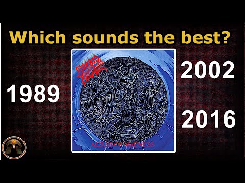 MORBID ANGEL (original vs. remasters) Altars of Madness モービッド・エンジェルのアルター・オブ・マッドネス