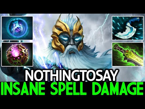 NOTHINGTOSAY [Zeus] Insane Spell Damage Counter Pick Tinker Dota 2
