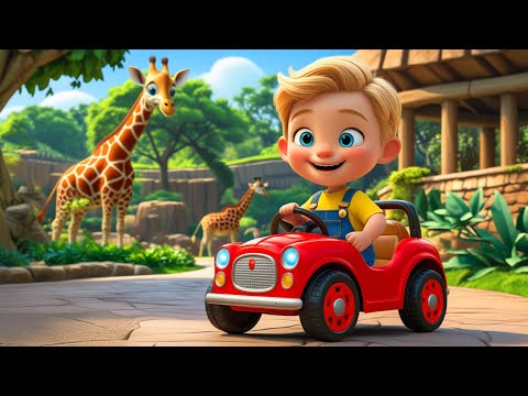 Brumm, brumm, brumm 🚗 – Mein kleines rotes Auto fährt!🚦