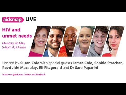 aidsmapLIVE: HIV and unmet needs