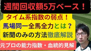 [競馬/能力指数 ]スピード指数の弱点！？レースを見るべき理由とは 馬場状態とスローペース問題について