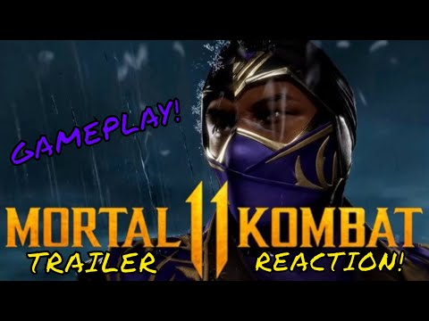 MK11 *RAIN* GAMEPLAY TRAILER!! (REACTION)