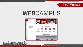 UNLV Online Tips: WebCampus Essentials