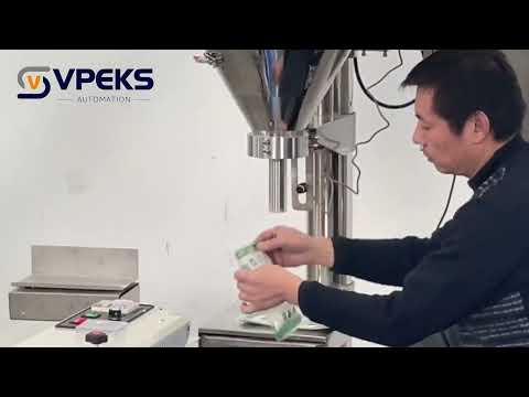 500g to 10KG Powder flour quantification dosing filling machine with screw feeder