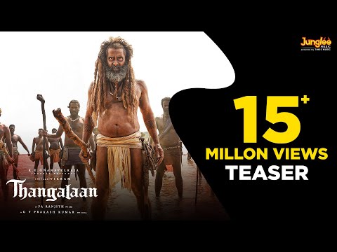 Thangalaan - Official Teaser  | Chiyaan Vikram | K E Gnanavelraja | Pa Ranjith | G V Prakash Kumar