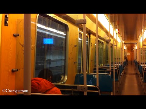 RET Metro rit type T (5217) op lijn C, Voorschoterlaan - Beurs Rotterdam