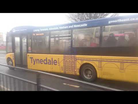 *There it goes* Go North East 721 on the 74 to Newcastle