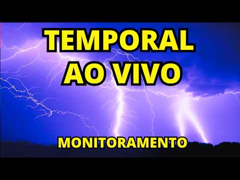 🚨ACOMPANHE AO VIVO NO RIO GRANDE DO SUL O TEMPORAL AVANÇANDO