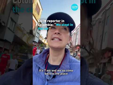 CGTN reporter in Colombia: 