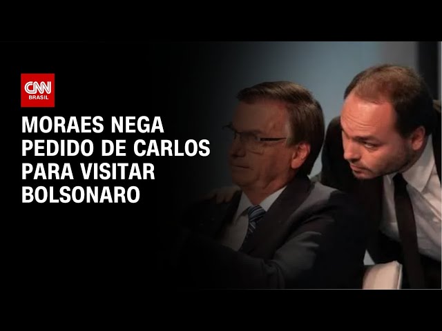 Moraes nega pedido de Carlos para visitar Bolsonaro no domingo (7) | CNN NOVO DIA