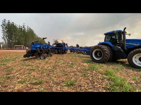 Plantadeira PL7000 new holland, abertura e fechamento, só semente