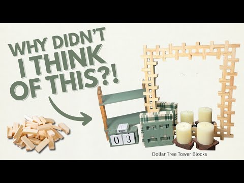 CLEVER Tumbling Tower Block DIYs YOU'LL ACTUALLY USE!!