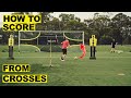 How To Score From Crosses & Cut Backs | Joner Football