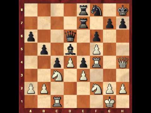 Pillsbury contre Tarrasch  Hastings 1895