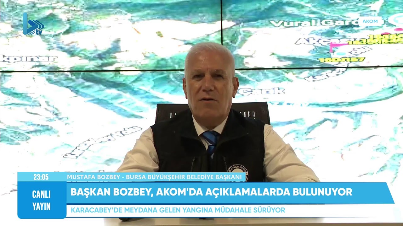 🎥 CANLI | Başkan Bozbey AKOM’da açıklamalarda bulunuyor