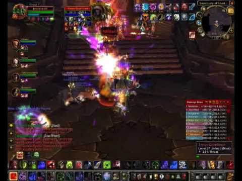 fight against Teron Gorefiend in black temple