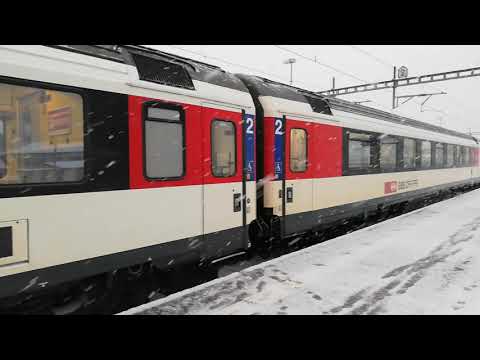 St. Maurice Train Station Switzerland