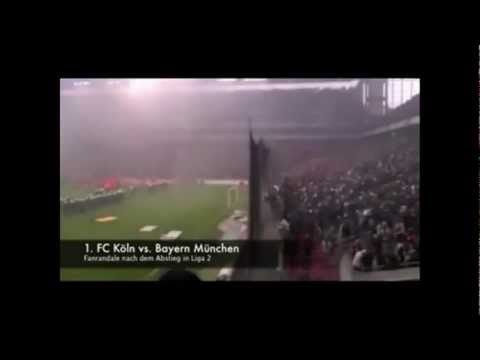 05.05.2012 * FUSSBALL/SOCCER Randale 1. FC Köln ( Eigenvideo !!! )