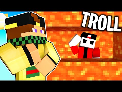 HO TROLLATO LOCO IN CREATIVA SU MINECRAFT MA LUI NON LO SA