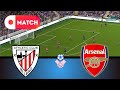 ARSENAL Vs ATHLETIC CLUB Champions League Match Simulation 2025 26 PES 21 EFootball Gameplay
