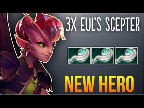 DAIILY 1 MMR # 55 - NEW HERO DARK WILLOW 3X EUL'S SCEPTER | Dota 2