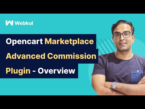 OpenCart Marketplace Advanced Commission Plugin - Overview