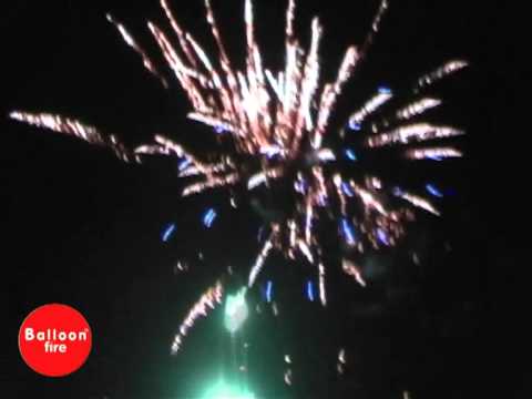Ρίψη πυροτεχνημάτων Βάκχου Μέλαθρον