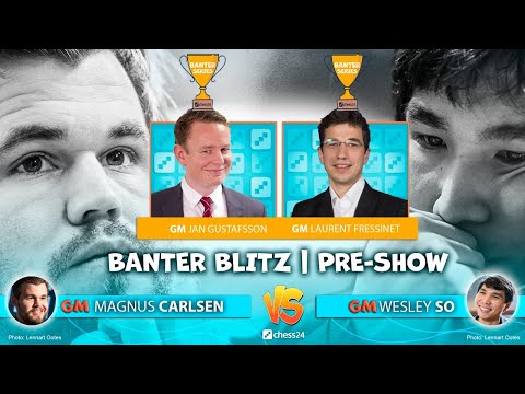 Banter Blitz with Jan Gustafsson and Laurent Fressinet