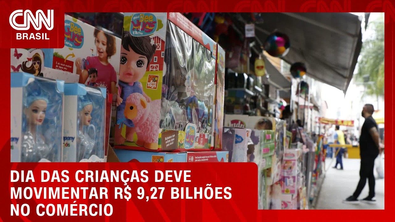 Dia das Crianças 2026 deve movimentar R$ 9,27 bi no comércio brasileiro | CNN NOVO DIA